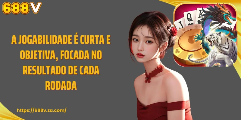 A jogabilidade é curta e objetiva, focada no resultado de cada rodada
