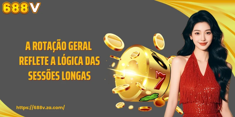A rotação geral reflete a lógica das sessões longas