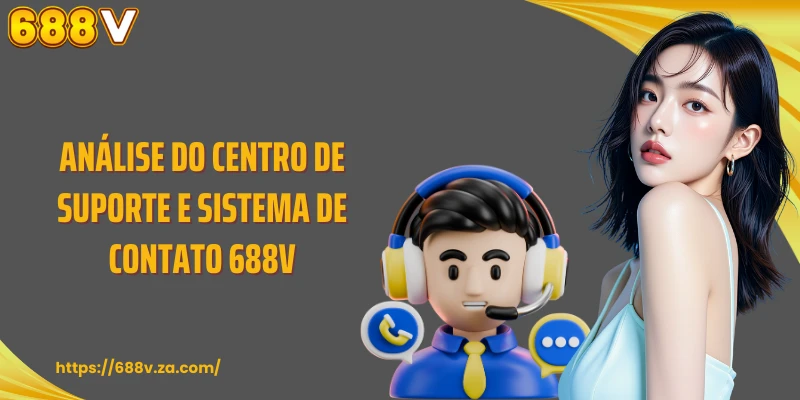 Análise do centro de suporte e sistema de contato 688V
