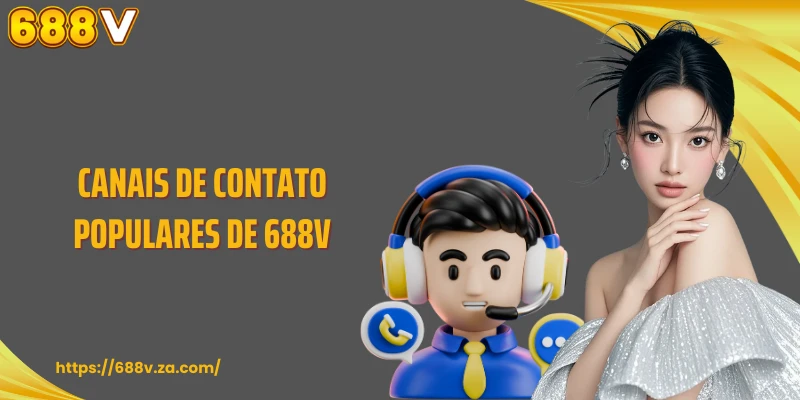 Canais de contato populares de 688V