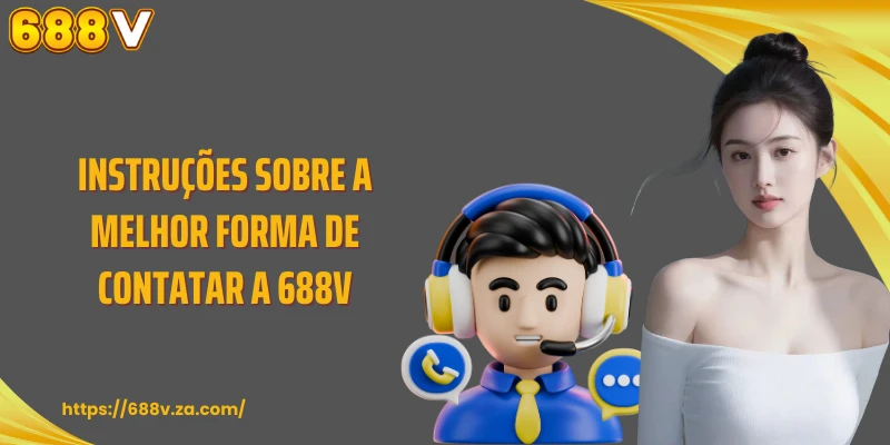 Instruções sobre a melhor forma de contatar a 688V