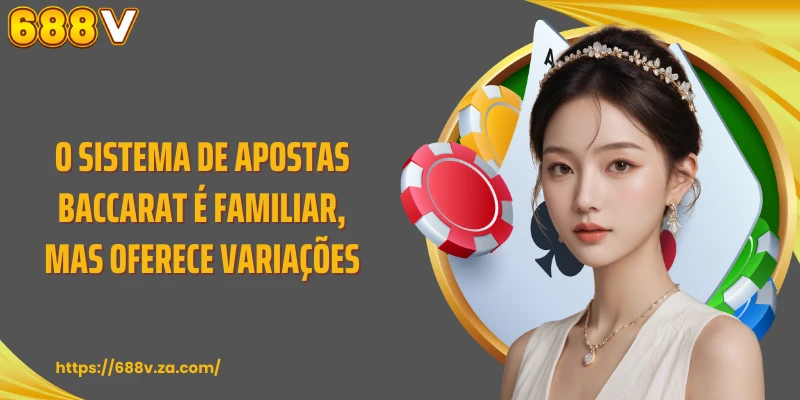 O sistema de apostas Baccarat é familiar, mas oferece variações