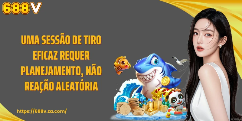 Uma sessão de tiro eficaz requer planejamento, não reação aleatória